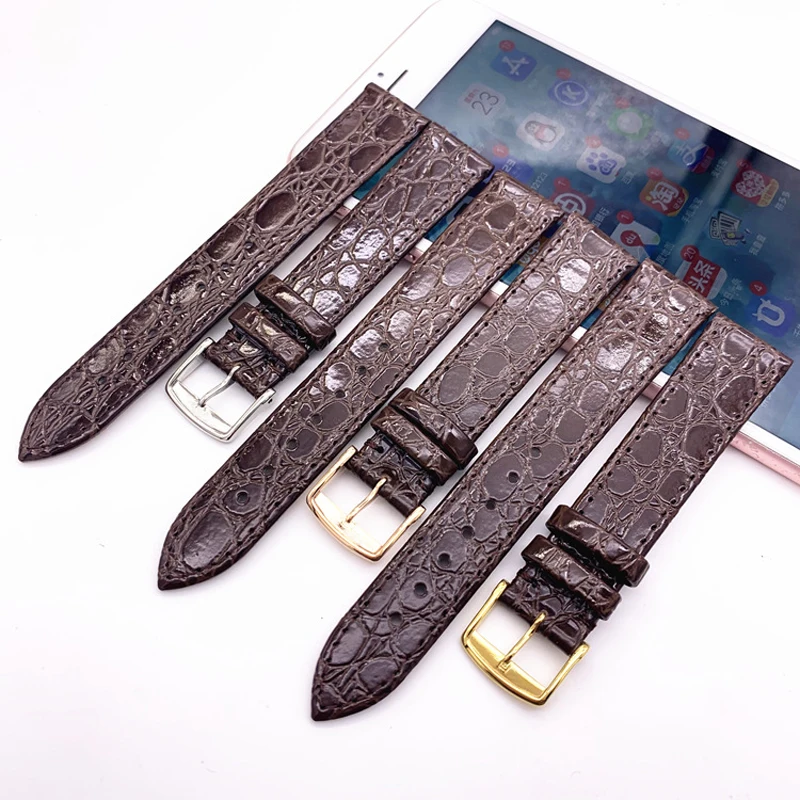 13mm 18mm 20mm Replacement Watchbands for Longines Genuine Leather Strap 18mm Watch Bands for Man Women Bracelet Clasp