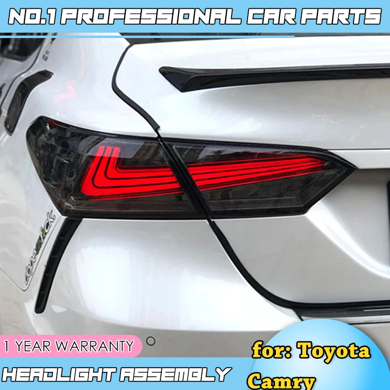 Автомобильные аксессуары для 2018 Toyota Camry задние фары светодиодные DRL +