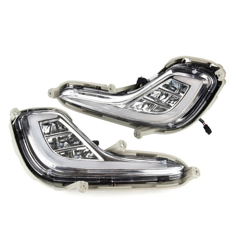 

LED Daytime Running Strip Light Fog Lamp Modification Turn Signals Auto Headlight Strip Turn Signal Light Strip Guide Lamp