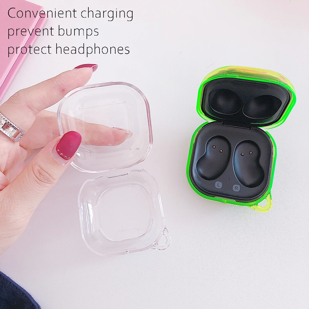 

Transparent Protective Case For Samsung Galaxy Buds Pro/Live Earphone Case For Galaxy buds Pro Charging Box Headset Bag Sleeve