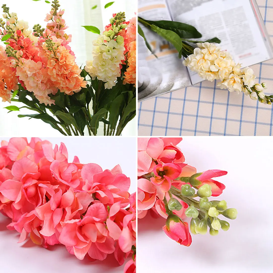 Искусственный цветок для свадьбы вечеринки искусственный фиолетовый букет