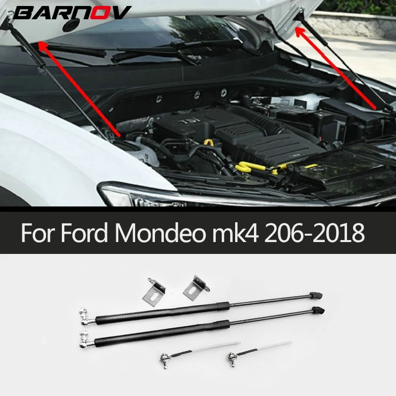 Для Ford Mondeo mk4 2006-2018 автомобильные аксессуары ремонт крышки капота двигателя