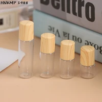 1pcslot 1235ml roll on bottle thick frosted glass perfume bottle refillable empty roller essential oils vials