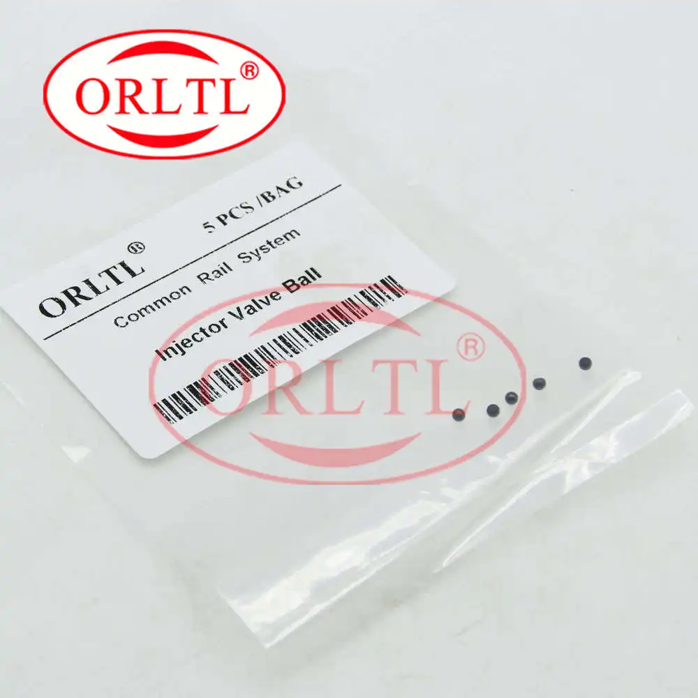 5 шт./пакет ORLTL Полушаровой инжектор с общей топливной магистралью шаровой клапан