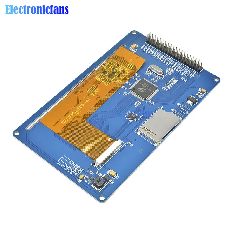 Diymore 5," 5,0 дюймов TFT ЖК-дисплей 800x480 Сенсорная панель экран модуль платы блока программного управления Драйвер IC SSD1963 sd-карта для 51/AVR/STM32