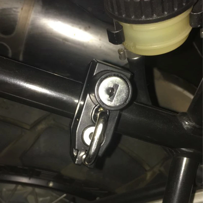 

Motorcycle Helmet Lock Motor Bike Modification Accessories Electric Throttle Oil Head Lock TD326