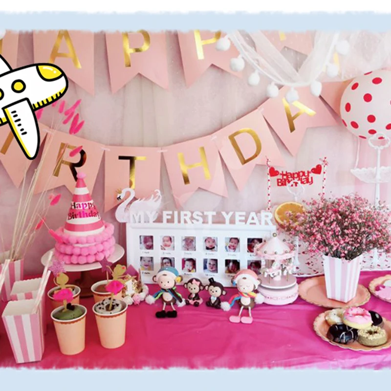 Мой первый год фоторамка ребенок Сделай Сам отпечаток отпечатков пальцев 12