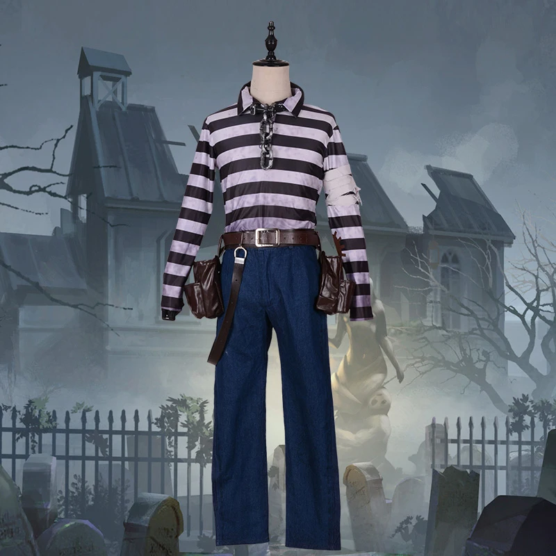 Костюм для косплея персонажа из игры V костюм заключенного Луки бальса выживания