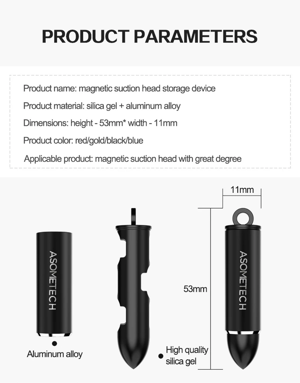 Магнитный разъем для хранения коробка адаптер для iPhone Micro usb type C Unversal мини портативный металлический магнит зарядное устройство штекер контейнер для хранения