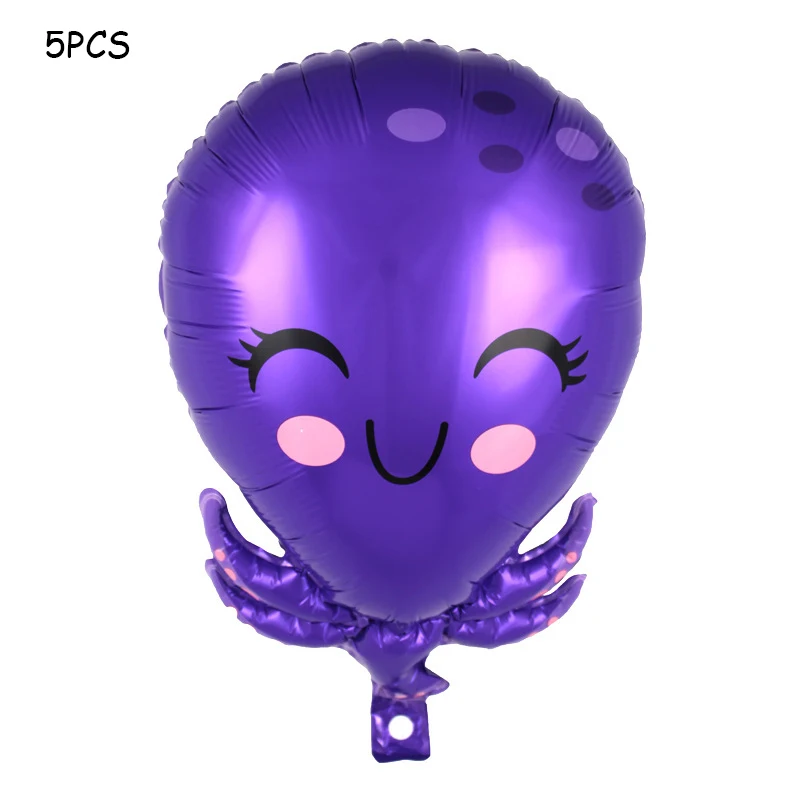 Leeiu мирового океана Морской воздушные шарики в виде животных комплект Happy От 1 до 3