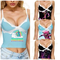 fortnite 2021 summer clothes for women victory royale print tops sexy elastic sling sleeveless vest tank tops size xxs 6xl