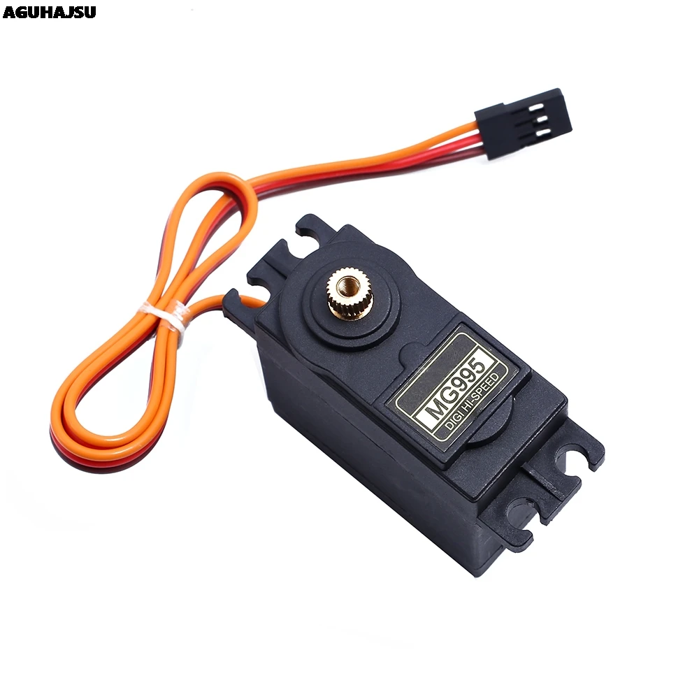 1 шт./лот MG995 55g servos цифровая металлическая Шестерня rc car robot Servo |