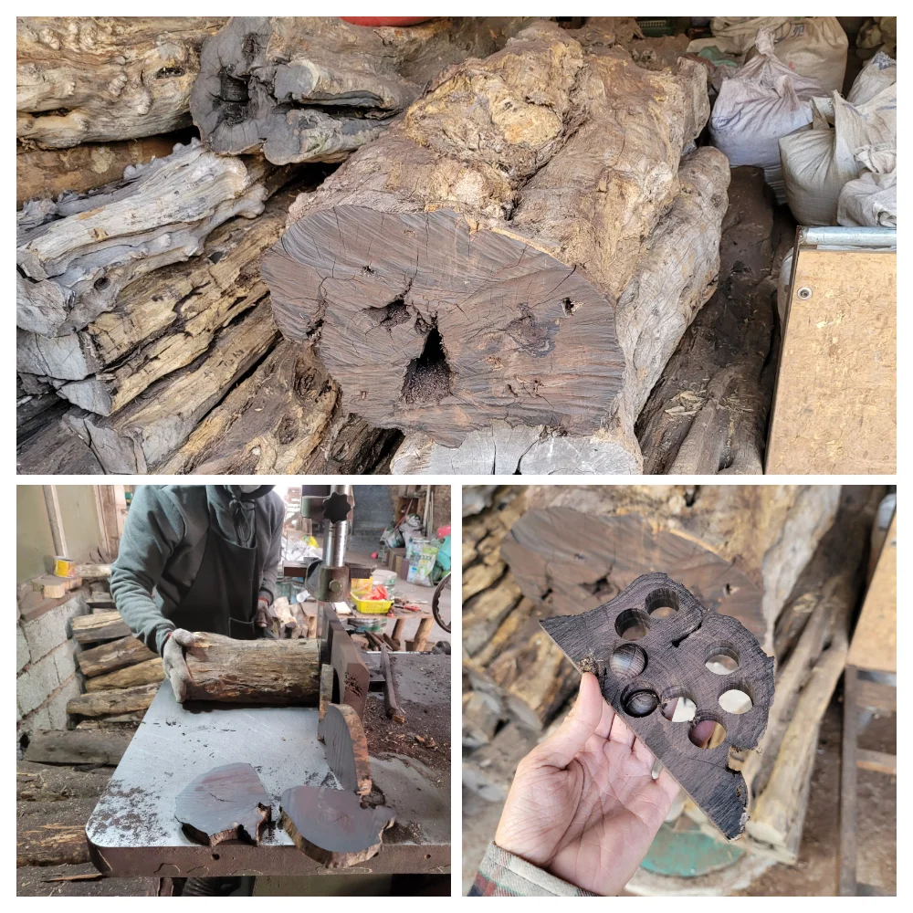 Браслет Шакьямуни из натурального черного дерева буддизм тибетский буддистский