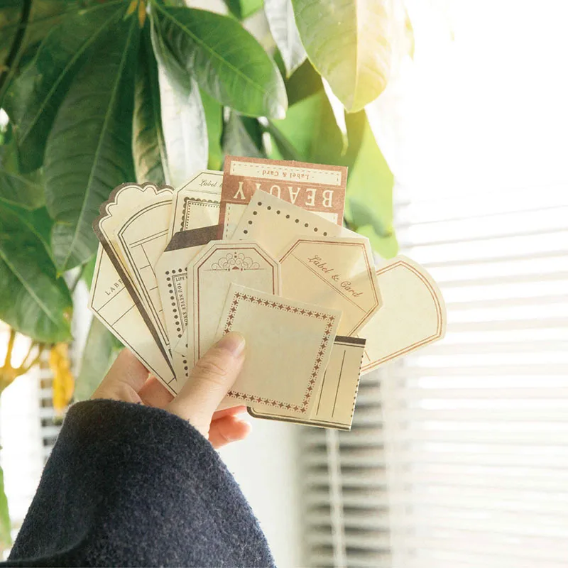 Блокнот для записей со старыми рамками в стиле ретро блокнот канцелярские