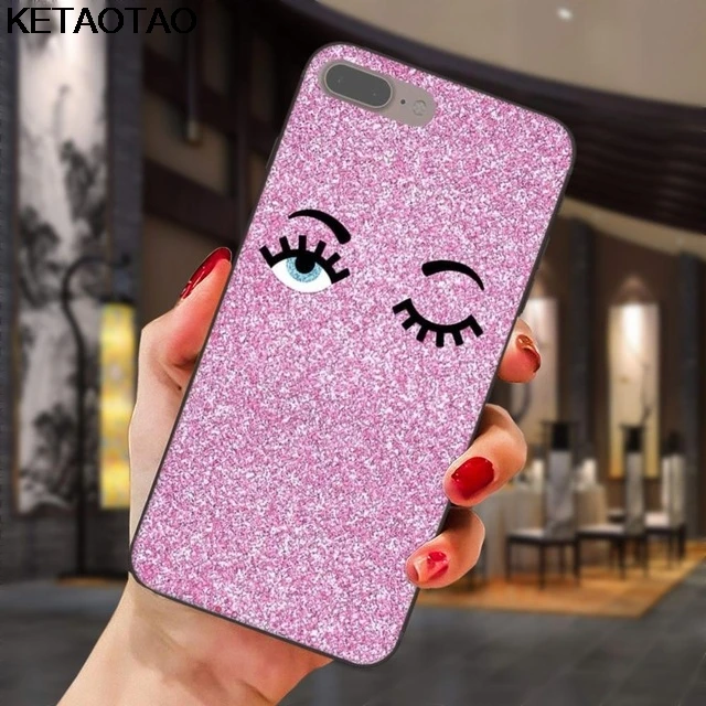 KETAOTAO Модный чехол Chiara Ferragni Eyes для samsung galaxy S4 S5 S6 S7 S8 S9 S10 edge Note чехол из мягкого ТПУ резины силикона - Цвет: Армейский зеленый