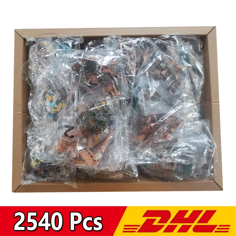 Конструктор Creator Streetview книжный магазин совместим с 10270 2524 шт. кирпичей