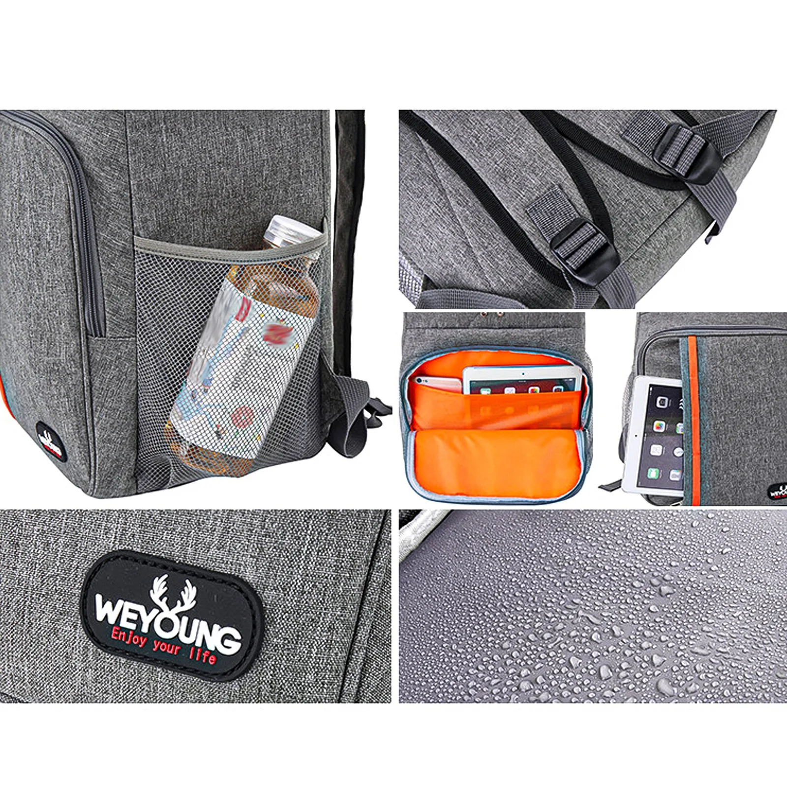 

Waterproof Cooler Backpack Women Camping Food Storage Thermobag Car Drink Refrigerator Delivery Insulated Pouch Accessories Item