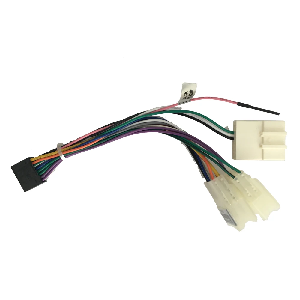 2din автомобильный Радио женский ISO радио адаптер Питания Жгут проводов специально