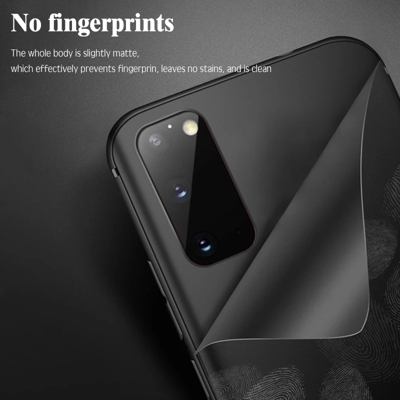 Ультратонкий дышащий Твердый чехол для Samsung Galaxy S20 S20U S10 S10E S9 S8 Plus Note 10 9 8 Pro