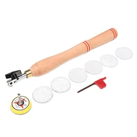 wood bowl sander sanding tool with sanding disc for lathe wood turning tool woodworking
