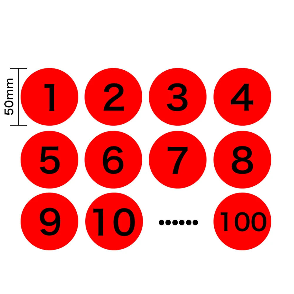 1-500 ярлыков, индивидуальные круглые наклейки, индивидуальные наклейки 50 мм от AliExpress WW