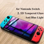 2 шт. закаленное Стекло для Nintendo Switch Экран с уровнем твердости 9H 2.5D антибликовыми свойствами светильник закаленное Стекло для NintendSwitch защитный Стекло пленка