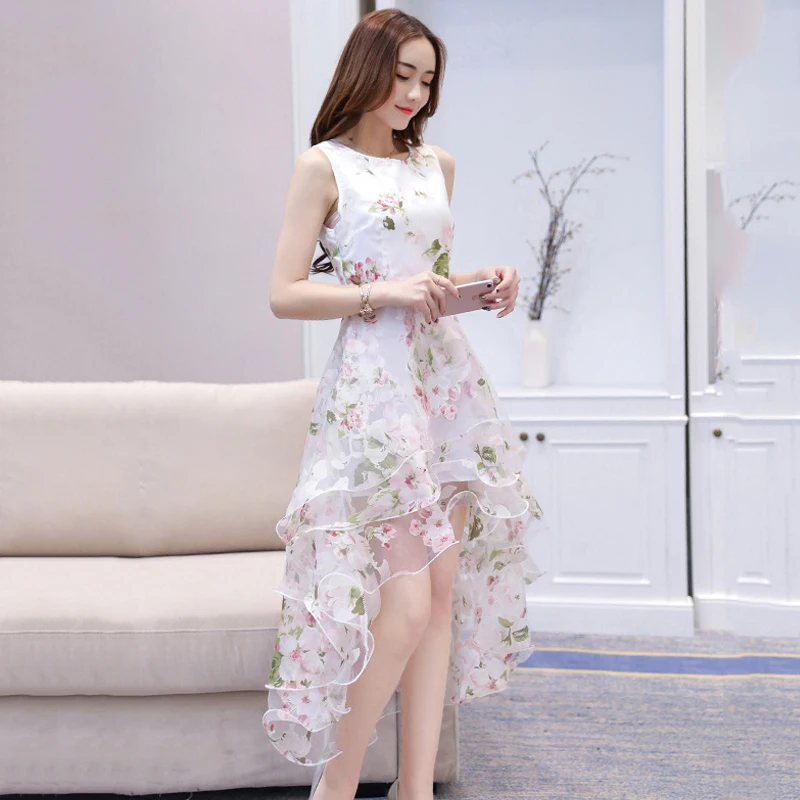 Летнее женское платье миди женские вечерние платья 2020 вечернее без рукавов с