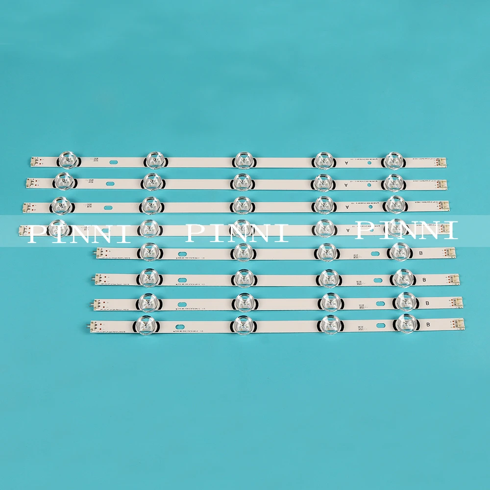 Новый комплект из 8 светодиодный менных светодиодных лент для подсветки LG 47LB650