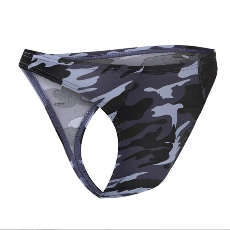 Мужское нижнее белье премиум-качества Привлекательные стринги дышащие и