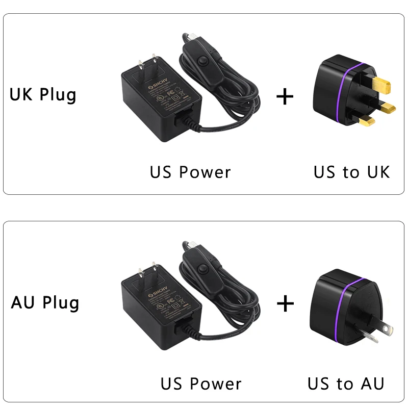 Корпус из АБС-пластика для Raspberry Pi 4 Модель B с охлаждающим вентилятором