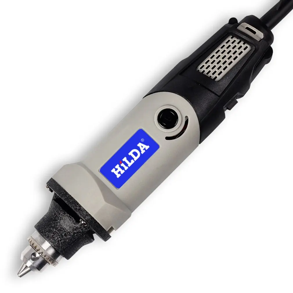 

400w Mini Electric Drill 6 Position Variable Speed Electric Grinder Rotary Tool And Flexible Shaft 94pcs Accessories