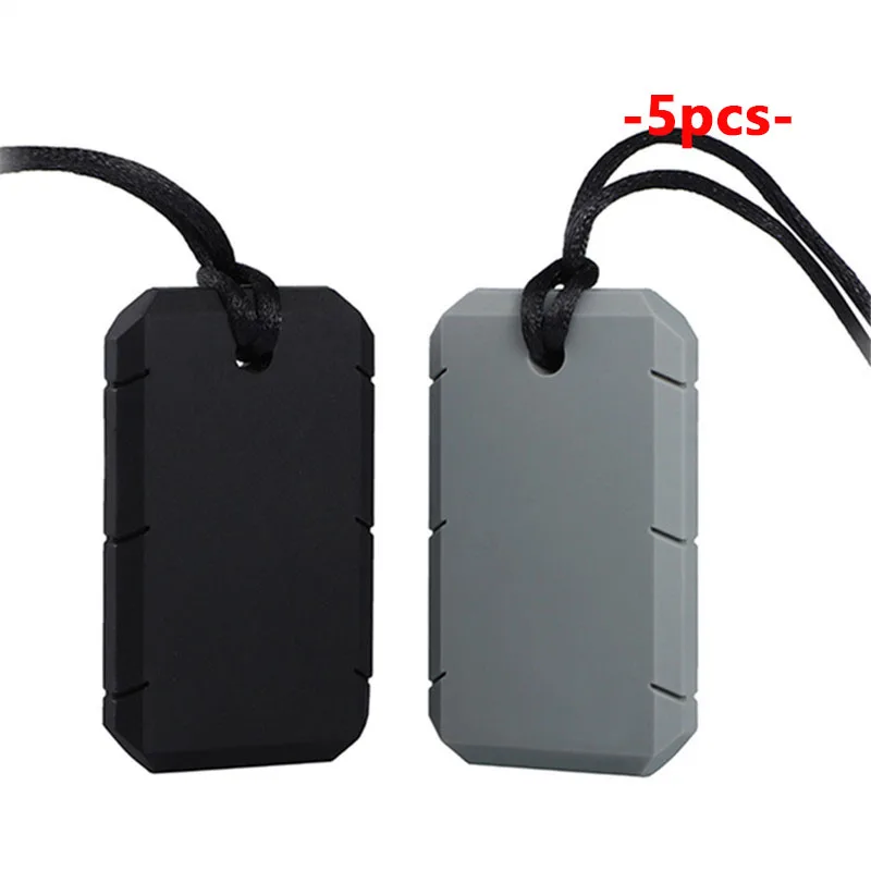 5 шт. силиконовые жевательные ожерелья для собак Детские Прорезыватели зубов