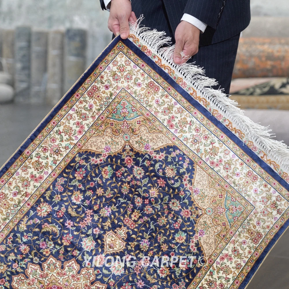 Yilong 2 'x 6' Турецкая дорожка для ковров изысканная ручная перевязка Восточная