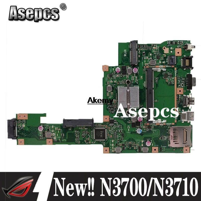 

Новинка! Akemy X553SA материнская плата W/ N3700/N3710 CPU для For Asus X553SA X553S X553SA F553S A553S материнская плата 100% ТЕСТ ОК