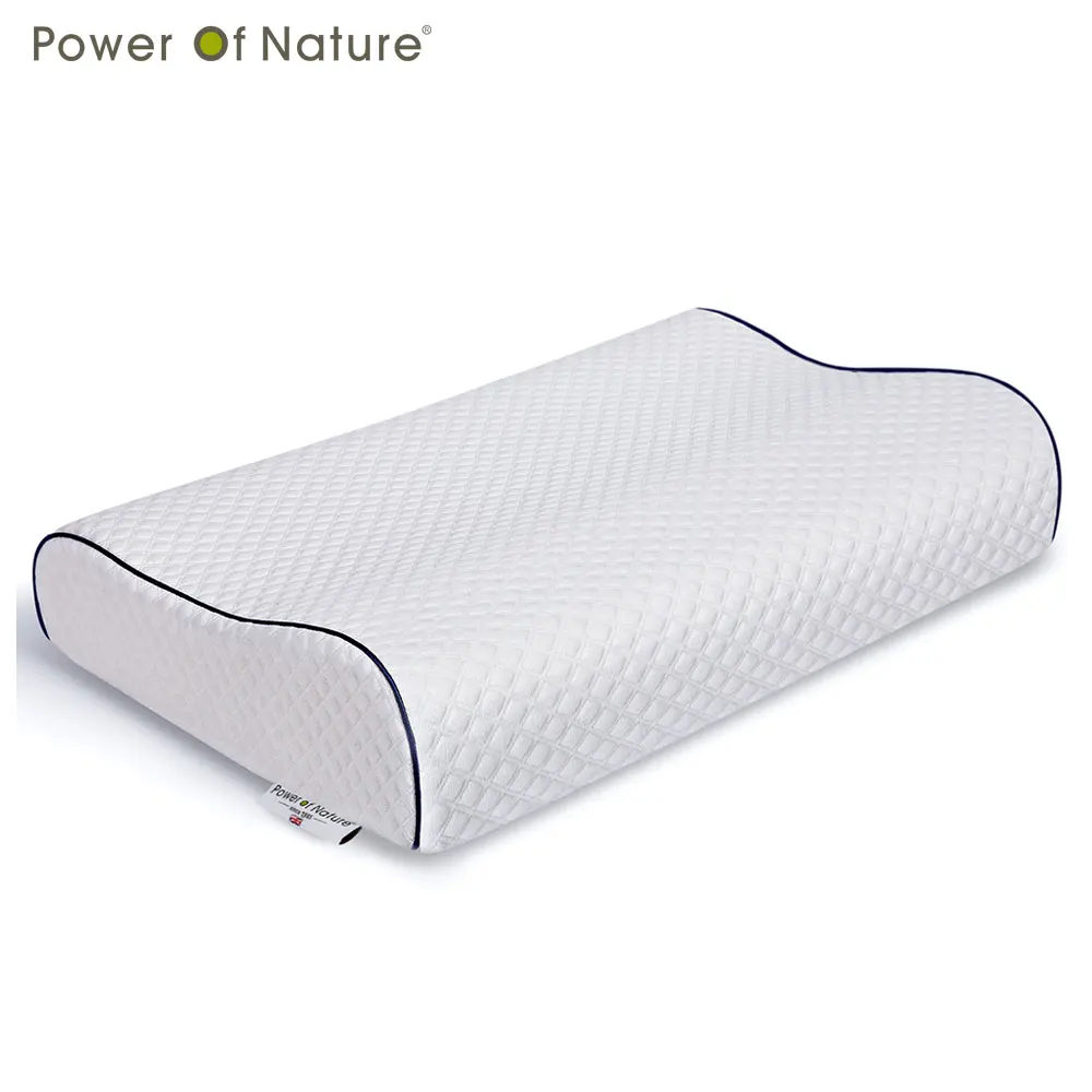 

PON Pillow+pillowcase Memory Foam Bedding Pillow Neck Protection Slow Rebound Shaped Maternity Pillow For Sleeping 60*35cm