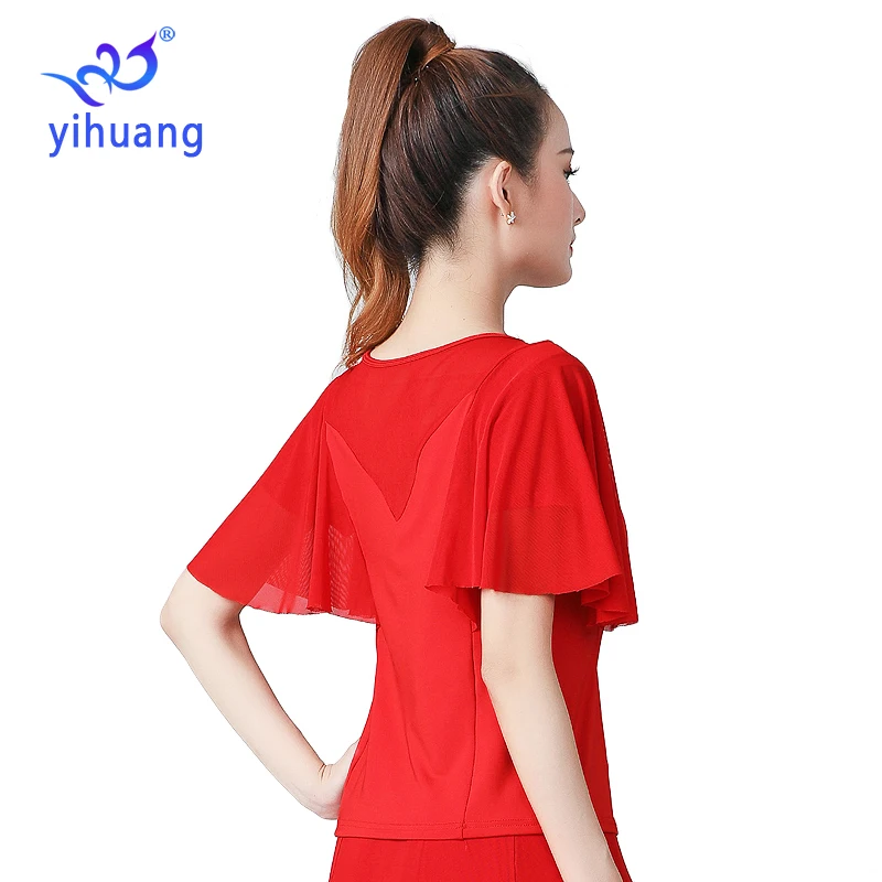 Женские бальные блузки для латинских танцев Одежда топы вальс стандартные