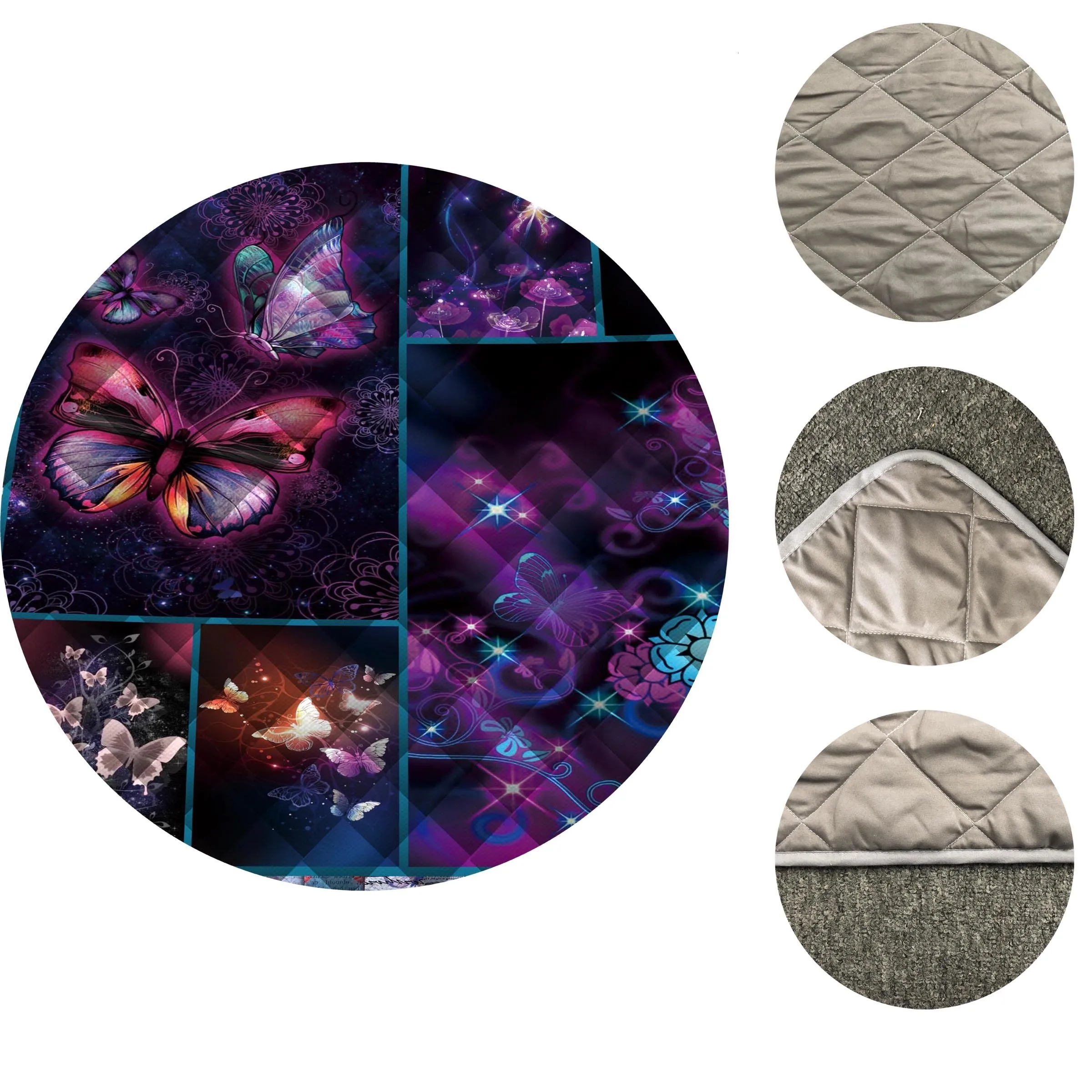 Дропшиппинг индивидуальное одеяло с 3d принтом в виде бабочки пчелы для детей и