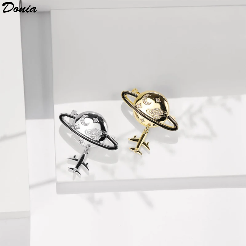 Модная Милая искусственная медь инкрустированная фианитом AAA корсажное