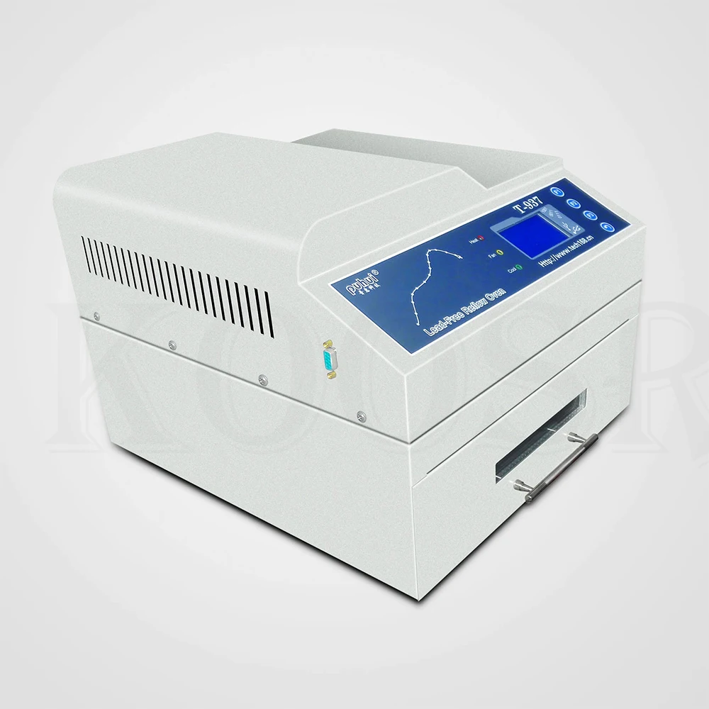 PUHUI Авторизованная T-937 печь Leadfree Relow инфракрасный нагреватель IC паяльная BGA SMD SMT