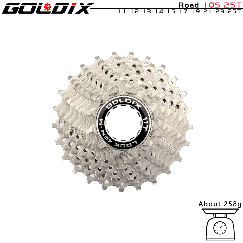 GOLDIX дорожный велосипед freewheel 11 25 / 28/32/34 36T Велосипед маховик сталь 8/9/10/11S