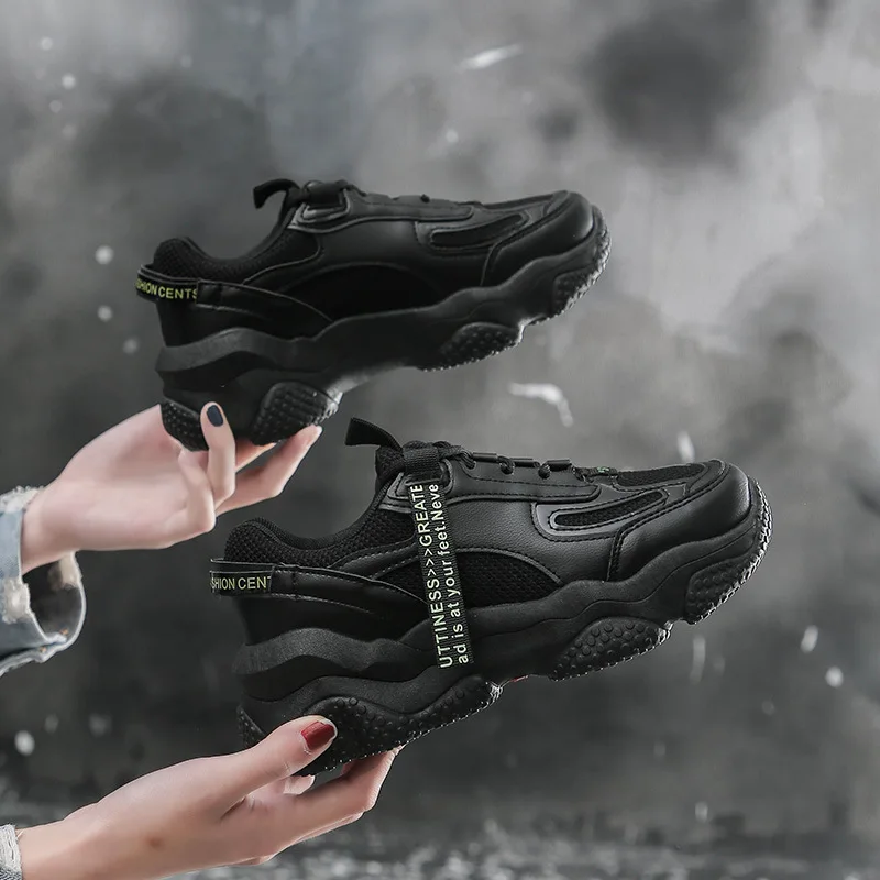 Весна 2020 новинка большие размеры Корейская повседневная спортивная обувь на