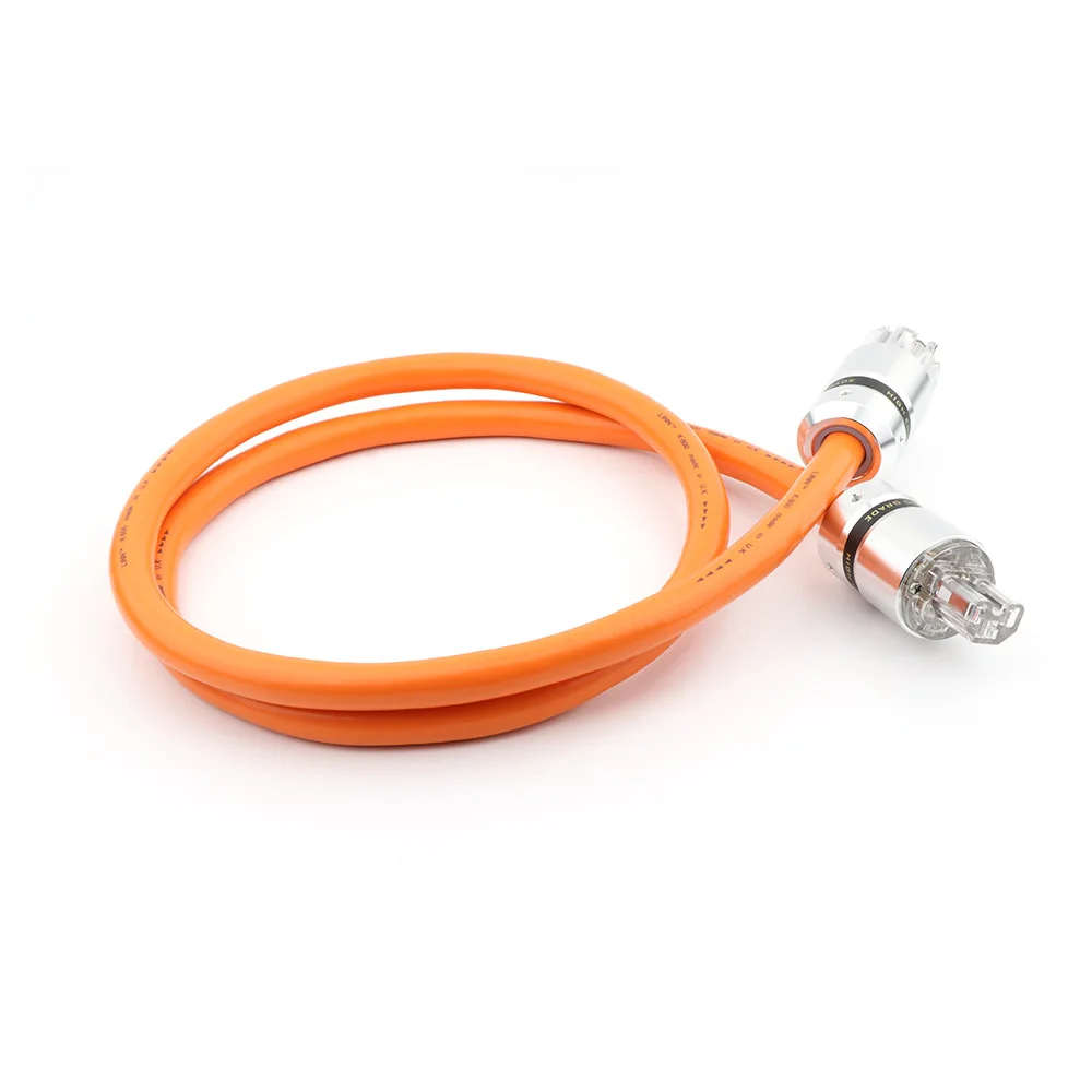 

LINN K800 5N OFC Pure Copper European standard Power Connector EU Schuko Power Cord HIFI