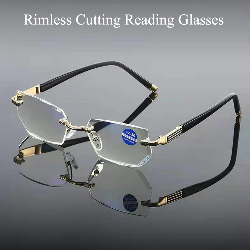 Очки для чтения унисекс ультрасветильник кие очки без оправы с защитой от