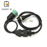 excavator diagnostic tool 88890304 obd2 obdii cable with 88890302 9 pin cable for vocom ii vocom 88890030