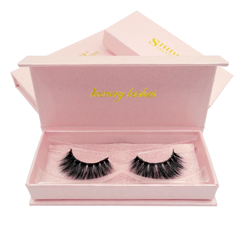 Коробка упаковки ресниц 1 пара 3D норка MakeupLashes Naturallong норковые ресницы