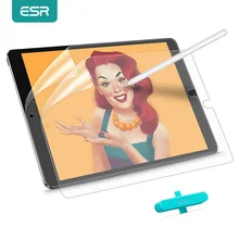 ESR 2PCS Paper Feel Screen Protector for iPad Air 4 9 8th 2020 iPad Mini 6 Pro 12 9 11 2021 2018 iPad 7 Film Like Writing Paper