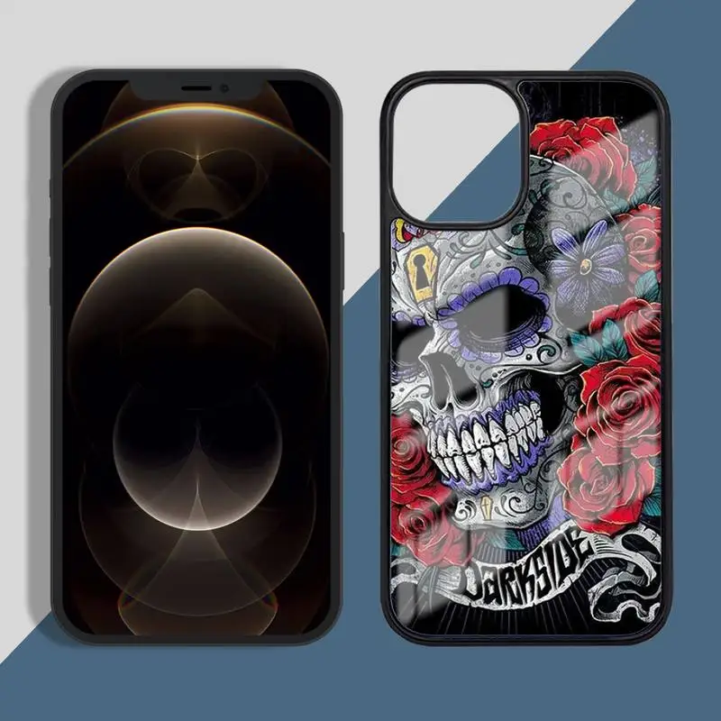 

Grim Reaper Skull Skeleton Luxury Phone Case PC for iPhone 11 12 pro XS MAX 8 7 6 6S Plus X 5S SE 2020 XR