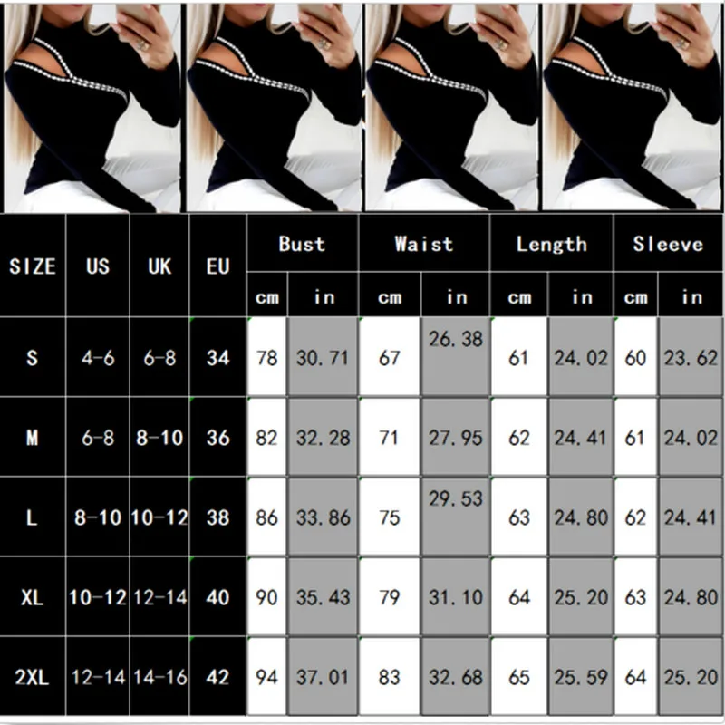 Женская облегающая Толстовка Shein элегантный пуловер с длинным рукавом джемпер