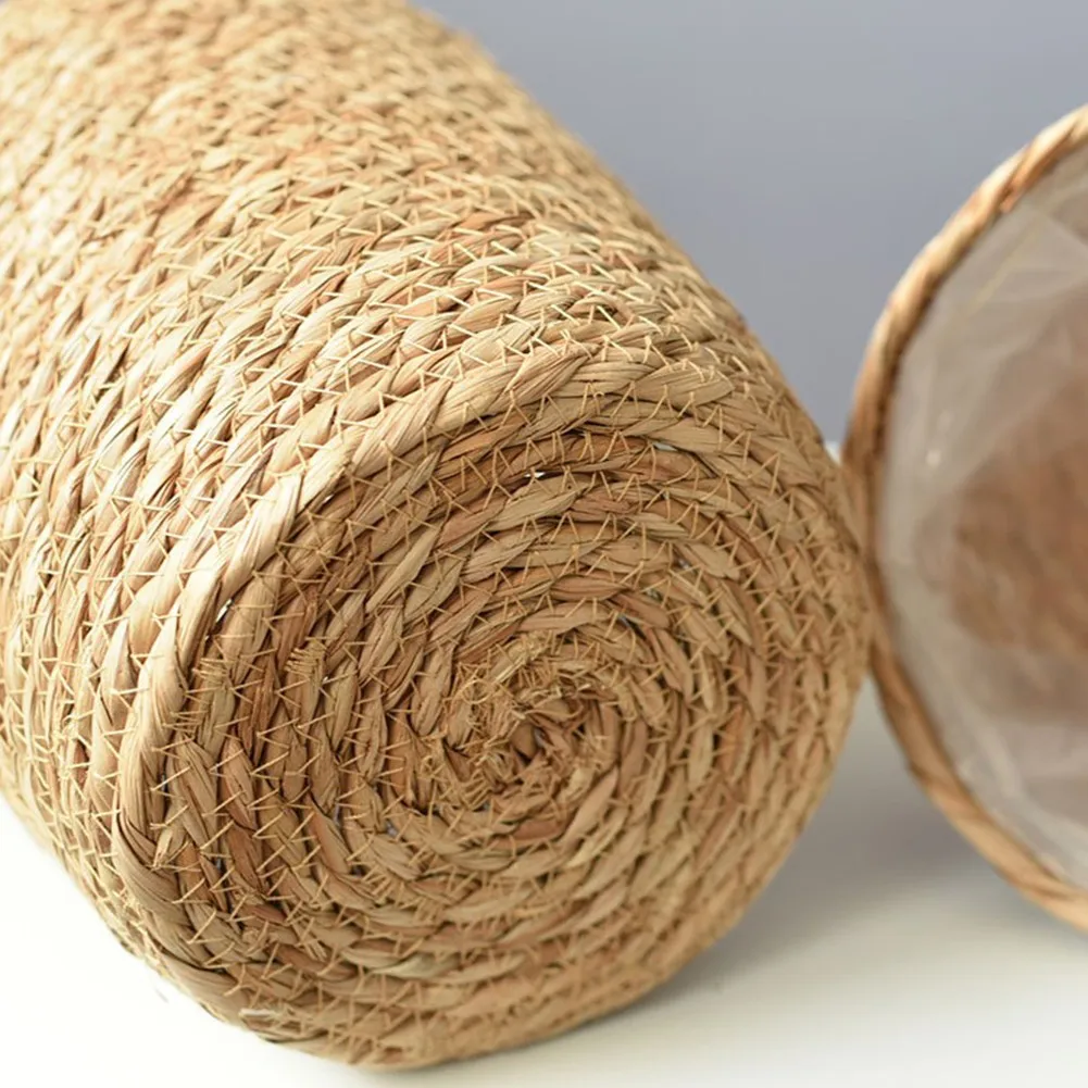 Straw Woven Flower Pot 5