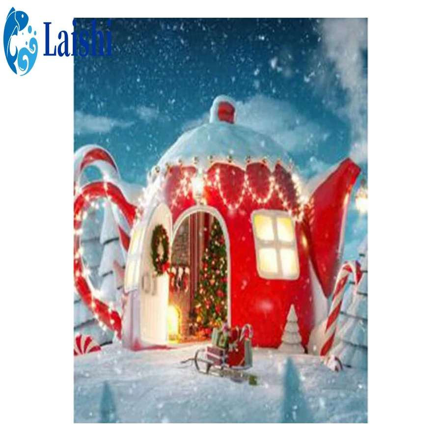 

5D DIY Diamond Painting Christmas gift kettle Diamond embroidery Cross Stitch Diamond Embroidery New Handicrafts Home Decor kits